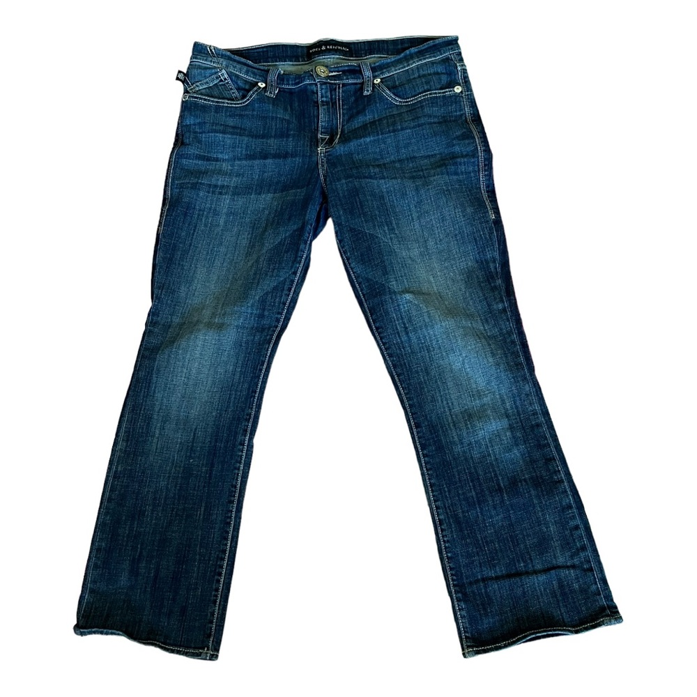 Rock & Republic
Kendall Bootcut Jeans
Women's Size 12 Blue
Stretch Denim